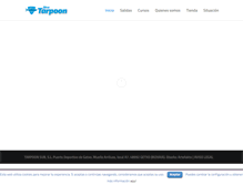 Tablet Screenshot of divetarpoon.com